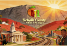 Stone Mountain with A.T.L. Logo