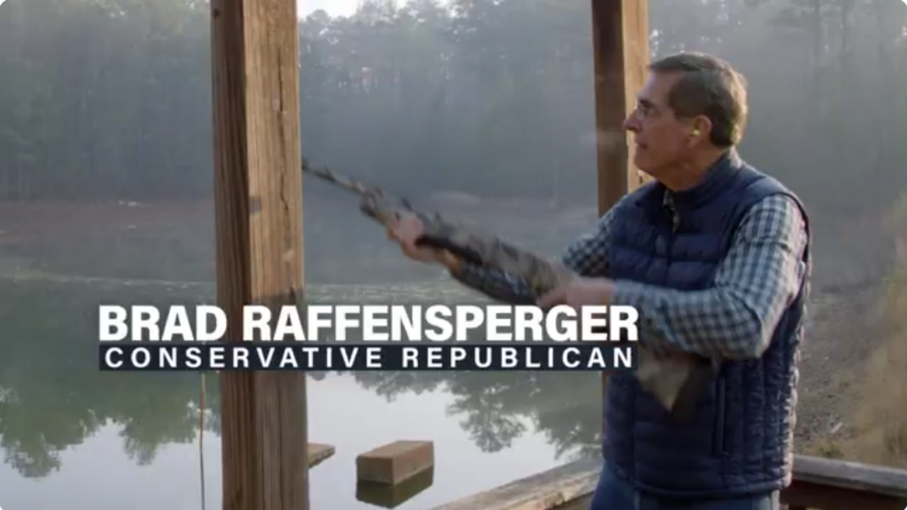 Brad Raffensperger attack ad