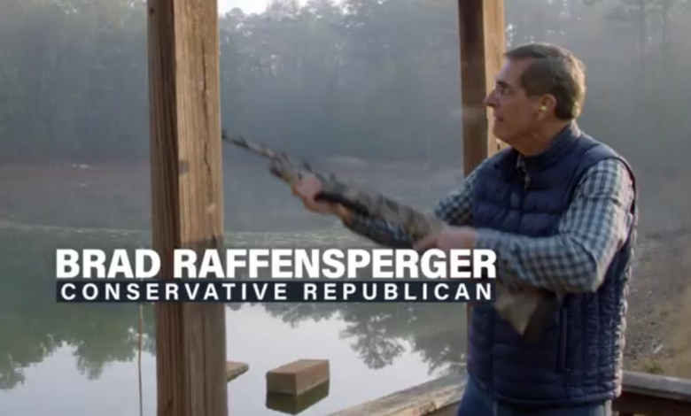 Brad Raffensperger attack ad
