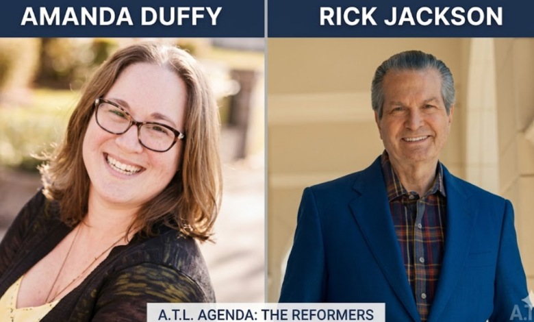 A.T..L. Agenda profiles of Duffy and Jackson