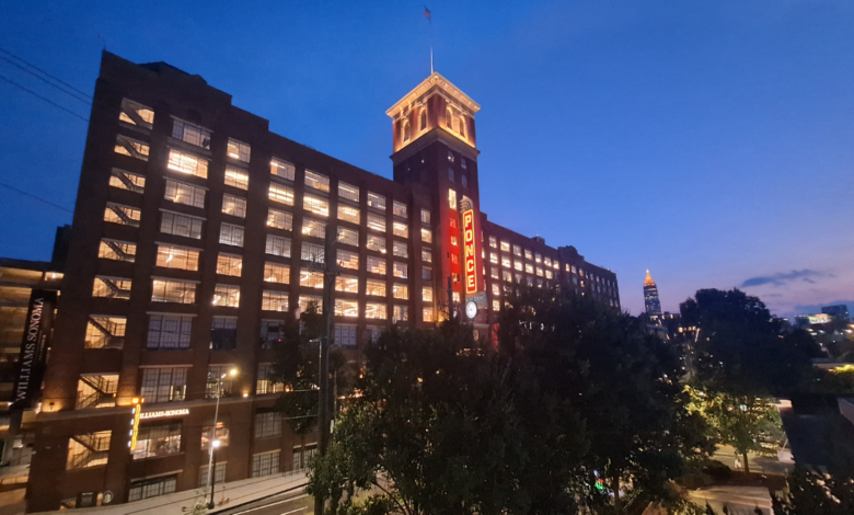 View of Ponce City Market from the Beltline
