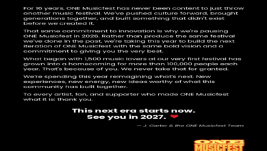 One Music Fest social media post