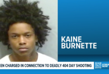 Kaine Burnette mugshot